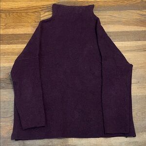J. Jill Deep Burgundy Sweater Sz M
